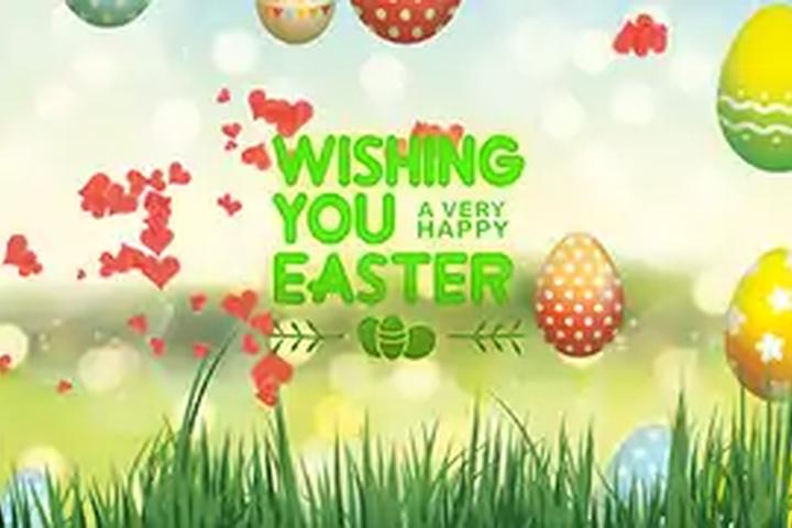 Easter Egg Confetti - interactive app thumbnail