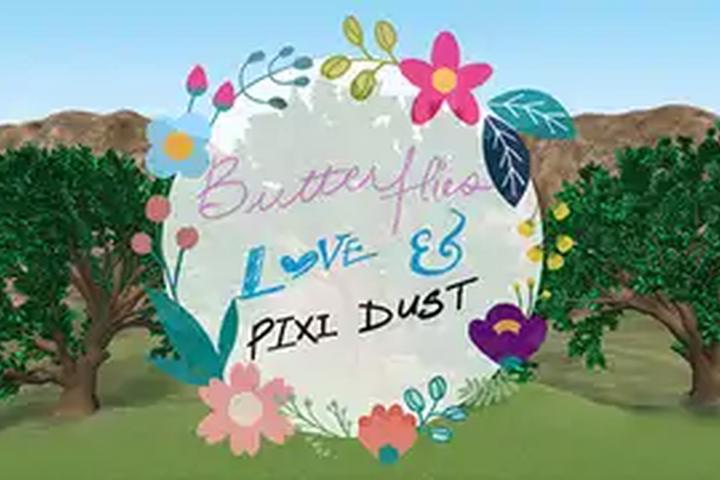 Butterflies, Love and Pixi Dust 3D - interactive app thumbnail