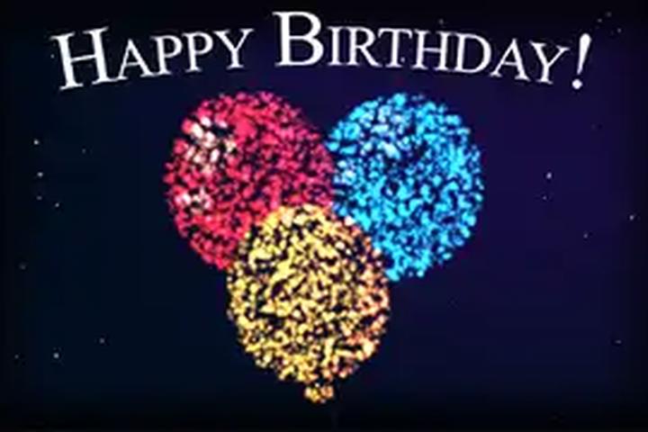 Birthday Balloons - interactive app thumbnail