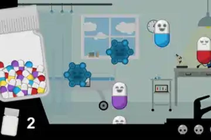 Pills Smasher - interactive app thumbnail