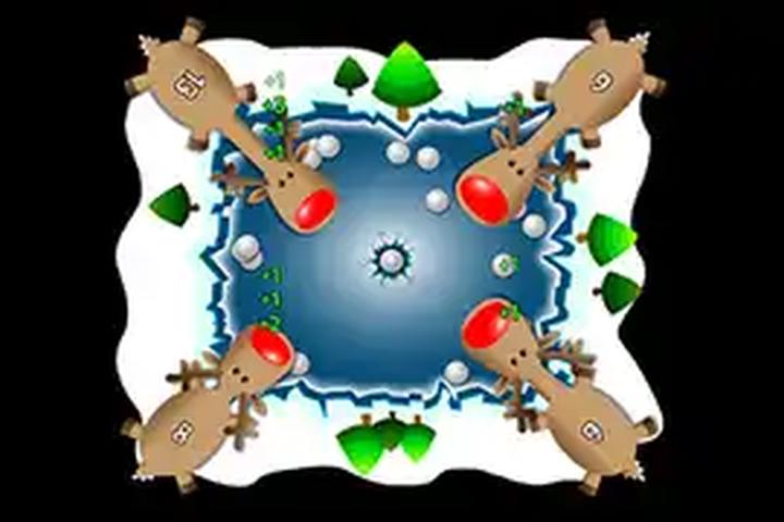 Ravenous Reindeer - interactive app thumbnail