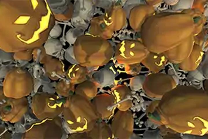 3D Halloween Floor - interactive app thumbnail