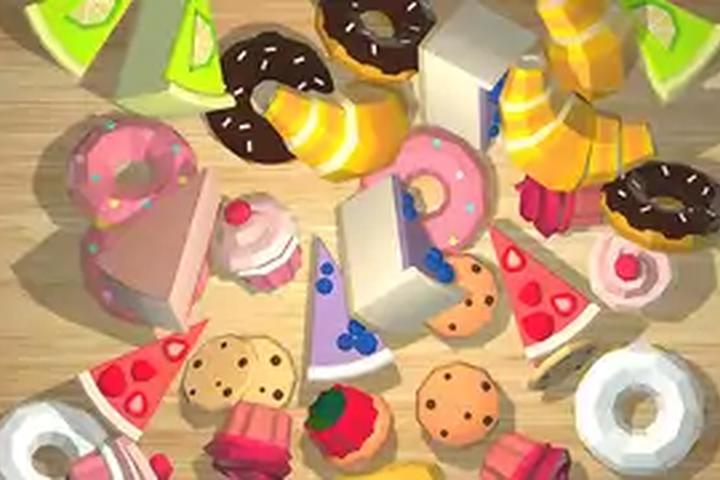 Low Poly Bakery - interactive app thumbnail