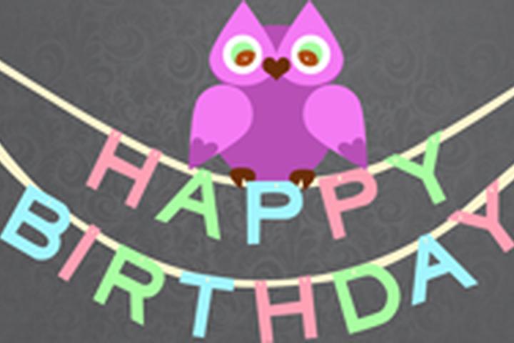 Birthday Owl - interactive app thumbnail