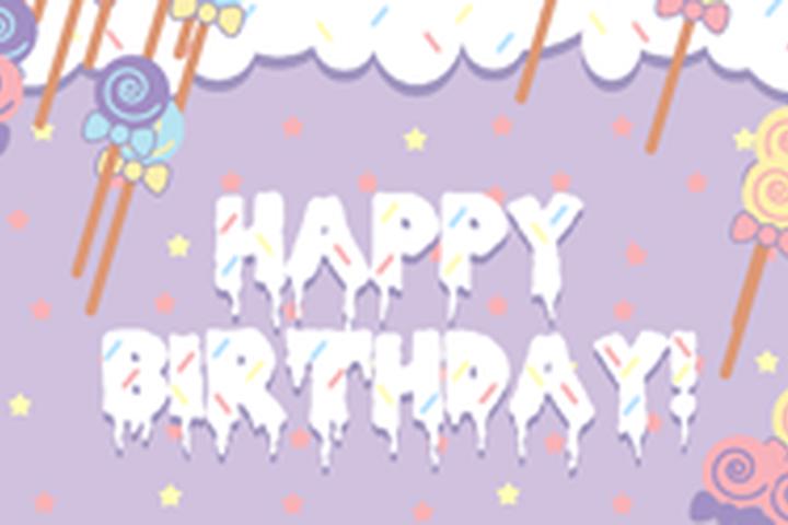 Birthday Candy - interactive app thumbnail