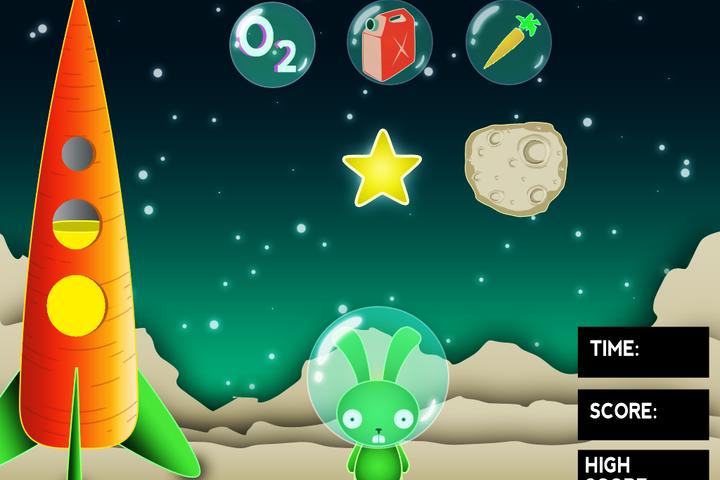 Rocket Rabbit - interactive app thumbnail