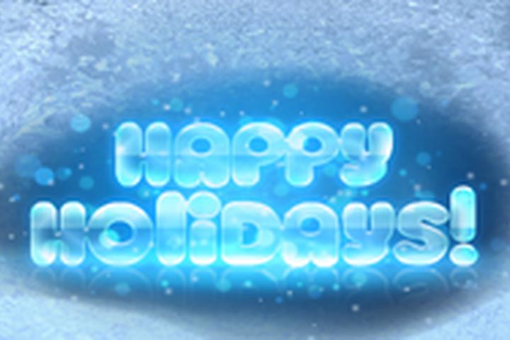 Happy Holidays Frosty Window - interactive app thumbnail