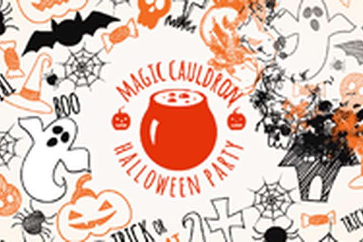 Hand Drawn Halloween Party - interactive app thumbnail