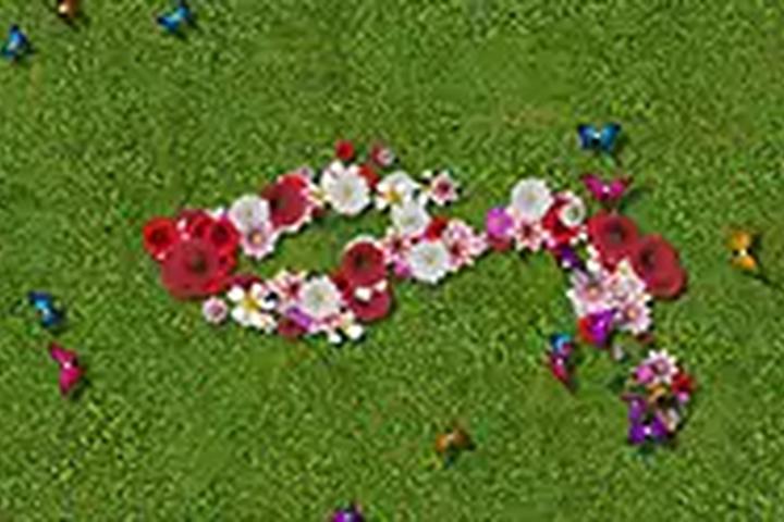 Blooming Flowers - interactive app thumbnail